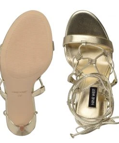 Nine West Mix Ankle Wrap Sandals Lace It Up 11 Nine West Mix Ankle Wrap Sandals Lace It Up