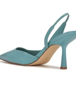 Nine West Mollie Pointy Toe Heeled Slingbacks Color Pop