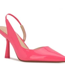 Nine West Mollie Pointy Toe Heeled Slingbacks Color Pop