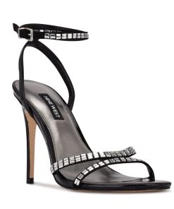 Nine West Mona Ankle Strap Sandals Y2K Revival