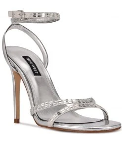 Nine West Y2K Revival Mona Ankle Strap Sandals