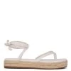Nine West Monee Ankle Wrap Flat Sandals