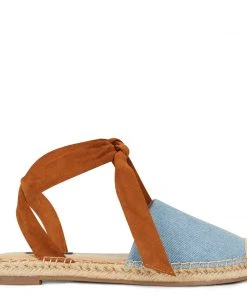 Nine West More Flat Espadrille Sandal