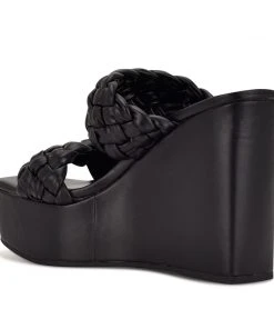 Nine West Nessie Platform Slide Sandals