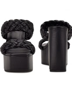 Nine West Nessie Platform Slide Sandals