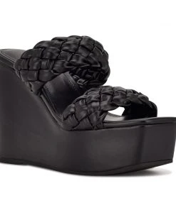 Nine West Nessie Platform Slide Sandals