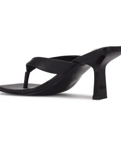 Nine West Nest Heeled Thong Sandals Y2K Revival