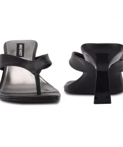 Nine West Nest Heeled Thong Sandals Y2K Revival