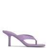 Nine West Nest Heeled Thong Sandals