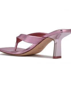 Nine West Y2K Revival Nest Heeled Thong Sandals