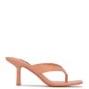 Nine West Y2K Revival Nest Heeled Thong Sandals
