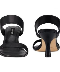 Nine West Net Heeled Sandals Heels