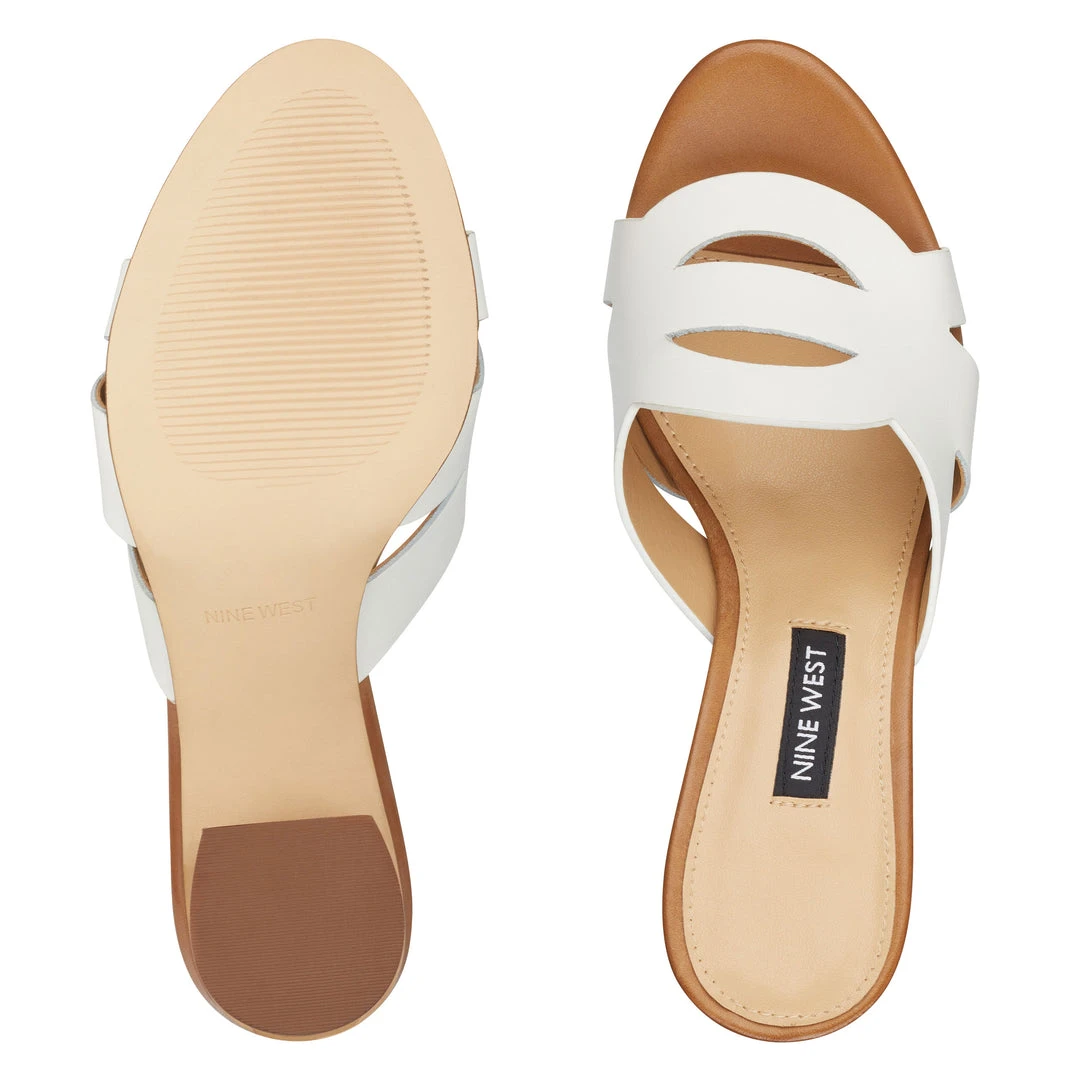 Nine West Nevaeh Slide Sandals 8 Nine West Nevaeh Slide Sandals