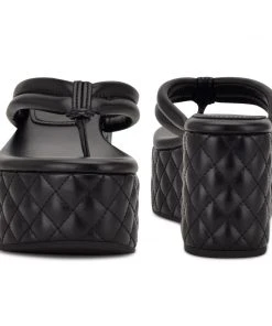 Nine West Newya Platform Thong Sandals