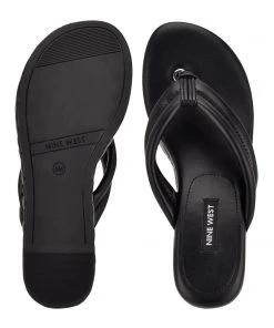 Nine West Newya Platform Thong Sandals
