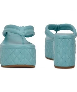 Nine West Newya Platform Thong Sandals