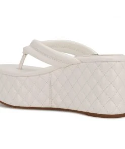 Nine West Newya Platform Thong Sandals