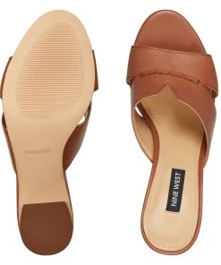 Nine West Nicolet Slide Sandals Heels