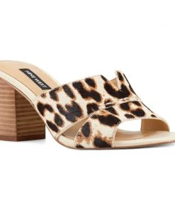 Nine West Nicolet Slide Sandals Heels