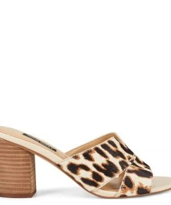 Nine West Nicolet Slide Sandals Heels