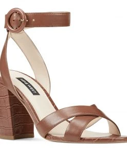 Nine West Nikki Block Heel Sandals
