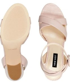 Nine West Heels Nikki Block Heel Sandals