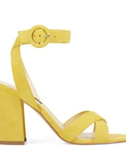 Nine West Nikki Block Heel Sandals