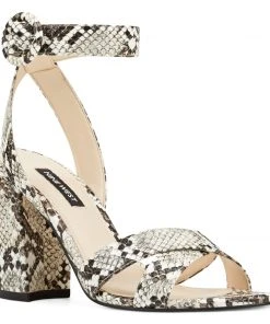 Nine West Nikki Block Heel Sandals Heels