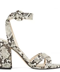 Nine West Nikki Block Heel Sandals Heels