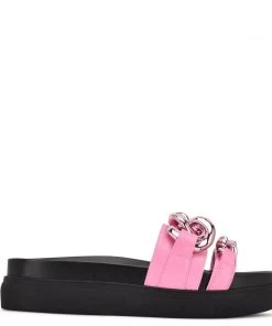 Nine West New Nope Platform Slide Sandals