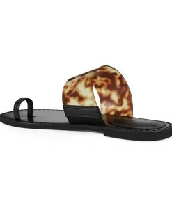 Nine West Obrious Flat Slide Sandals Mules & Slides