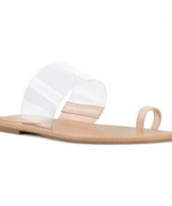 Nine West Obrious Flat Slide Sandals Mules & Slides