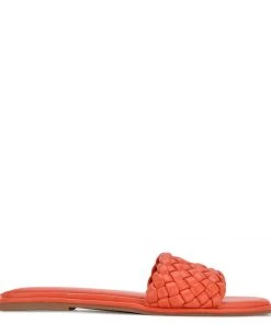 Nine West Weave Got You Ohhi Flat Slide Sandals