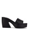 Nine West Y2K Revival Oklee Platform Slide Sandals