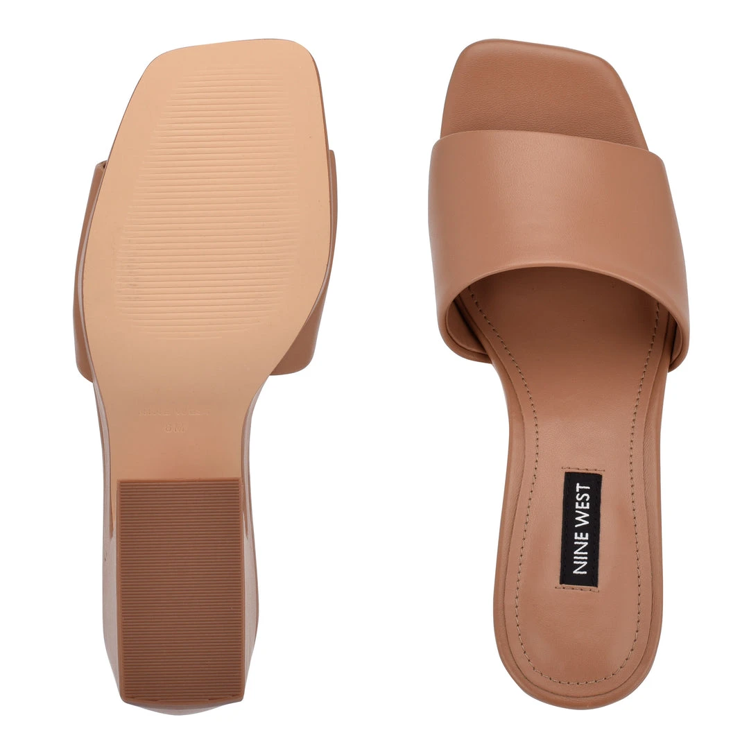 Nine West Y2K Revival Oklee Platform Slide Sandals 7 Nine West Y2K Revival Oklee Platform Slide Sandals