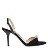 Nine West Ondrea Open Toe Slingback Sandals Heels 2 Nine West Ondrea Open Toe Slingback Sandals Heels