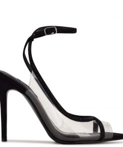 Nine West In The Clear Parise Ankle Strap Sandals