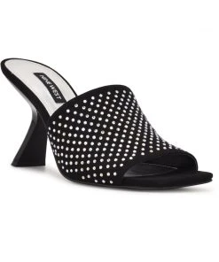 Nine West Heel Appeal Partie Heeled Slide Sandals