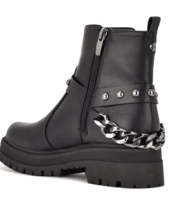 Nine West Penn Lug Sole Booties