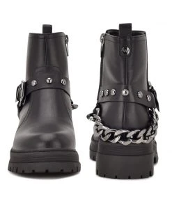 Nine West Penn Lug Sole Booties