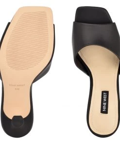 Nine West Heel Appeal Perfact Heeled Slide Sandals 11 Nine West Heel Appeal Perfact Heeled Slide Sandals