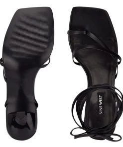 Nine West Pina Ankle Wrap Heeled Sandals