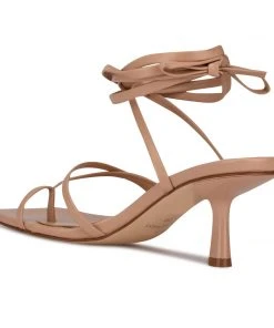 Nine West Pina Ankle Wrap Heeled Sandals