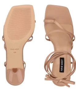 Nine West Pina Ankle Wrap Heeled Sandals