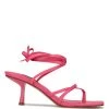 Nine West Pina Ankle Wrap Heeled Sandals Lace It Up