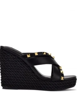 Nine West Pipa Espadrille Wedge Sandals New