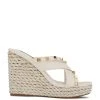 Nine West Pipa Espadrille Wedge Sandals New