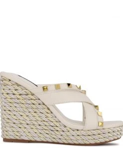 Nine West Pipa Espadrille Wedge Sandals New