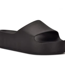 Nine West High Impact Platforms Pool Platform Slide Sandals