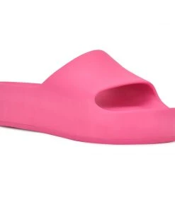 Nine West Pool Platform Slide Sandals High Impact Platforms